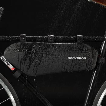 Preview: ROCKBROS Top Tube Bag Waterproof Bike Frame Bag Cycling Pouch Bicycle Bag Cycling Tools Storage Bag Large Capacity MTB Road Bike 4L